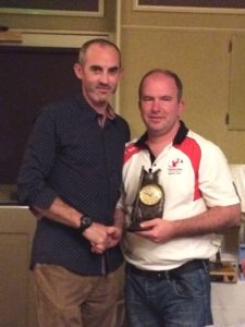 Andy retains his title as the society's best golfer with another gross prize.
