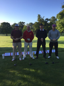 Nixy's Army (Giller, Nixy, Maxie and Stevo). All accomplished players away from the golf course.