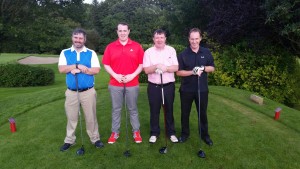 Ma Famaille! Paul Kelly leads son Niall and brothers in law Declan and Martin. A closed shop really!!